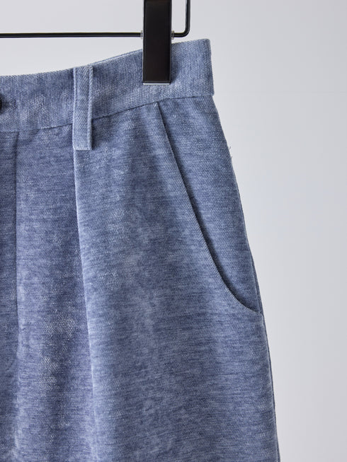 【 予約:11月中旬 】MOLE TWILL TUCK WIDE PT /Y254-31136